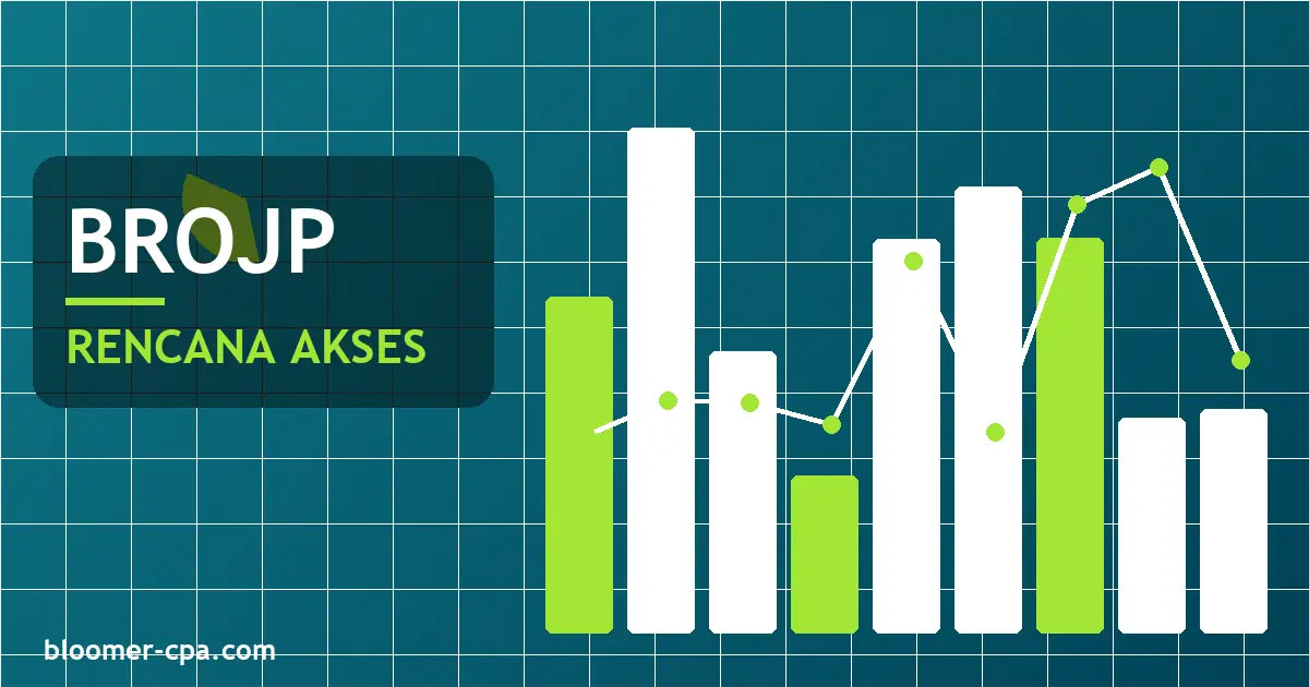 Grafik rencana kelangsungan akses dengan BROJP link alternatif